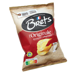 Chips bret's nature lisse 30g (Bte : 100pcs)