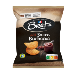 Chips Bret's Saveur Barbecue 25g (Bte : 32pcs)
