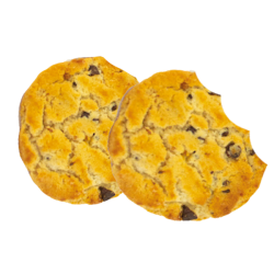 Cookie Normand Nougatine&pépites choco sachet fraîcheur 1pc 16.6grs (Bte : 90pc)
