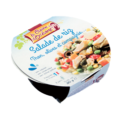 Salade riz-thon 220grs (Bte : 7pcs)