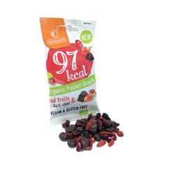 Organic pocket snack fruits rouge&chocolat BIO 24g (Bte : 10pcs)