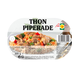 Plat alu à réchauffer Thon piperade 300g PENY  (bte: 20 pcs)