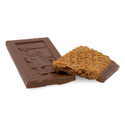 Spéculoos tablette chocolat sachet fraîcheur 2pcs 15grs (Bte : 100pcs)