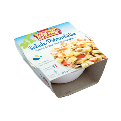 Salade piémontaise au thon 160grs (Bte : 12pcs)