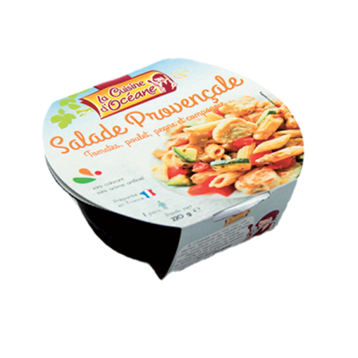 Salade provençale au poulet 220grs (Bte : 7pcs)