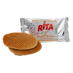 Gaufre Rita vergeoise 2x30gr x5 (Bte : 100pcs)