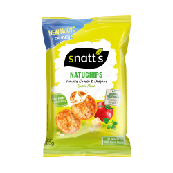 Natuchips pop Tomate, Fromage Origan 23g  (Bte: 28 pcs)