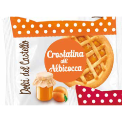 Crostatina abricot - Sachet fraîcheur 1pc 40g (Bte : 42pcs)