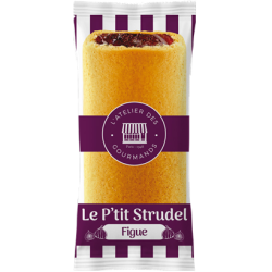 Le P’tit Strudel moelleux  Figue 20g (Bte : 180pcs)