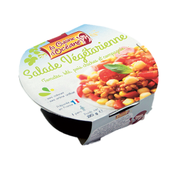 Salade végétarienne 220grs (Bte : 7pcs)