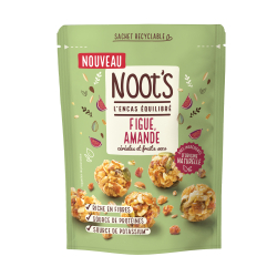 NOOT'S céréales & fruits saveur figue-amande 40g(Bte : 22pcs)