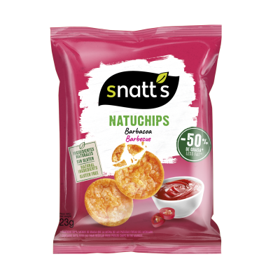 Natuchips pop Barbecue 23g  (Bte: 45pcs)